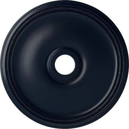 Ekena Millwork Theia Ceiling Medallion (Fits Canopies up to 6 3/4"), 24"OD x 3 5/8"ID x 1 3/4"P, Midnight Dream CM24THMDF